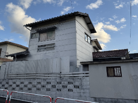 木造2階建て解体工事