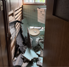 家屋解体 水回り設備の解体